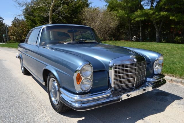 1970 mercedes 280se 3.5 sunroof coupe