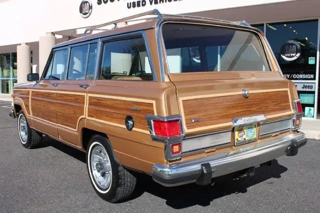 1983 jeep wagoneer limited 4x4 117,820 miles topaz gold suv 360 cu in 5.9l v8 au