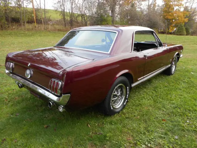 1966 mustang real a code 289 4bbl, factory 4 speed car, gt tribute solid car