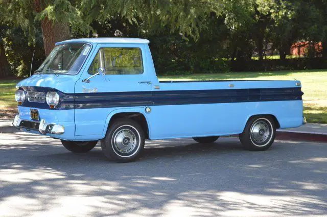1964 chevrolet corvair rampside blue manual 0