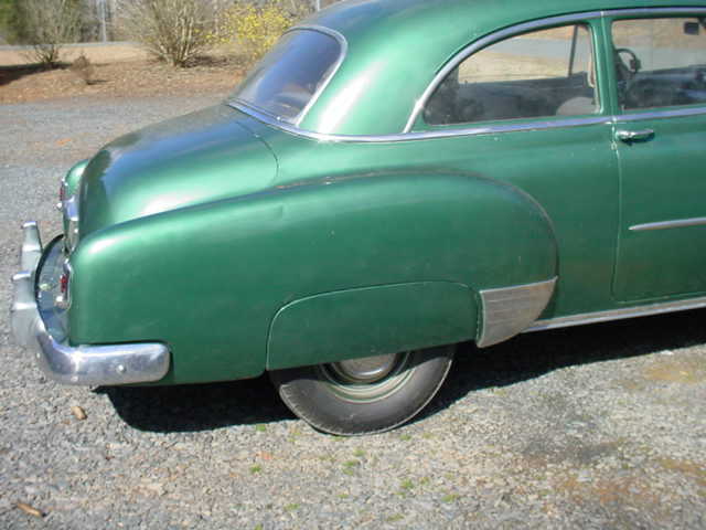 1951 styleline deluxe 2 door sedan, barn find estate , rust free, original