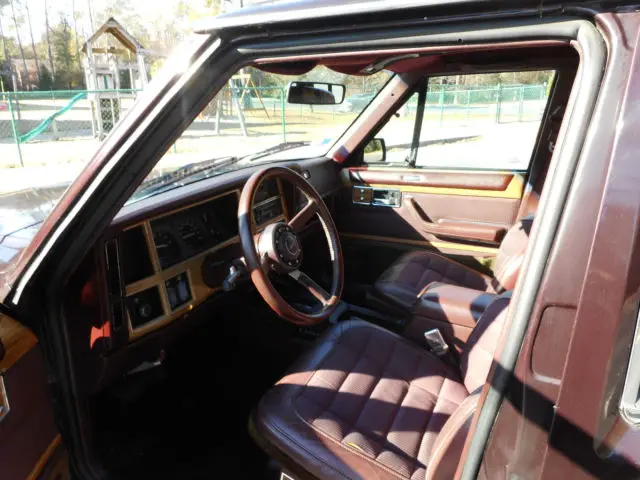 1990 jeep wagoneer limited "woody" --- heritage xj 4wdr