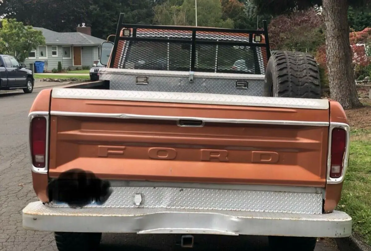 1975 ford f100 4x4 390 big block 4sp