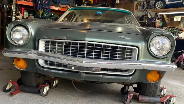 1971 chevrolet vega hatchback green rwd manual