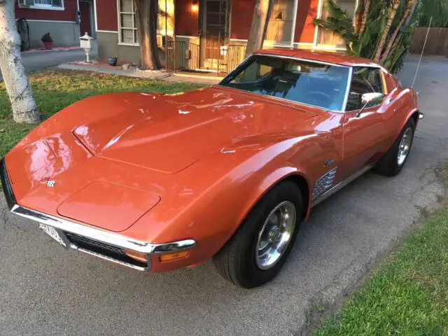1972 chevy corvette- restored -videos
