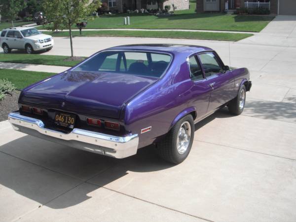 1974 chevy nova ss 383 stroker restored