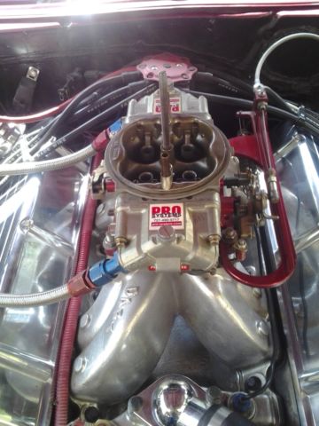 red tudor coupe, fresh 427 bbc, automatic
