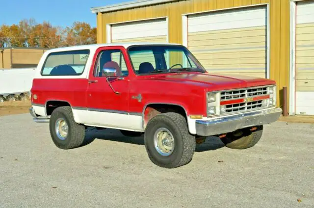 1987 chevrolet k5 convertible blazer low mile survivor