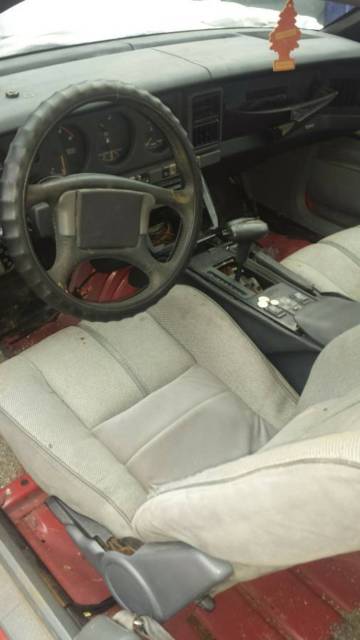 pontiac firebird trans am gta red 1988