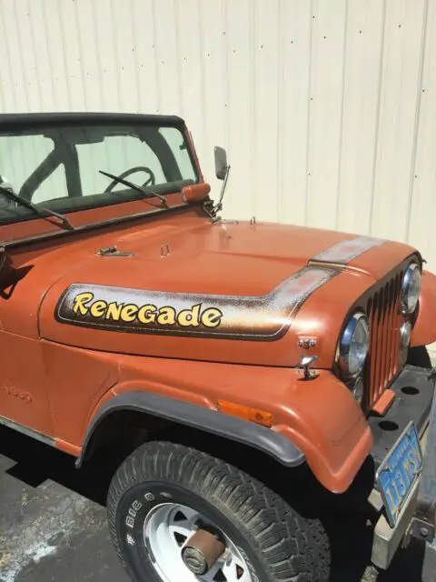 1972 jeep cj5 renegade 4x4 v8 locker all original paint