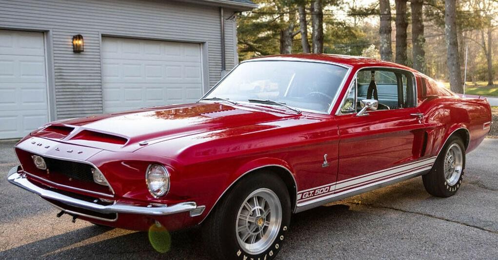 1968 ford mustang shelby gt500 7.0l v8