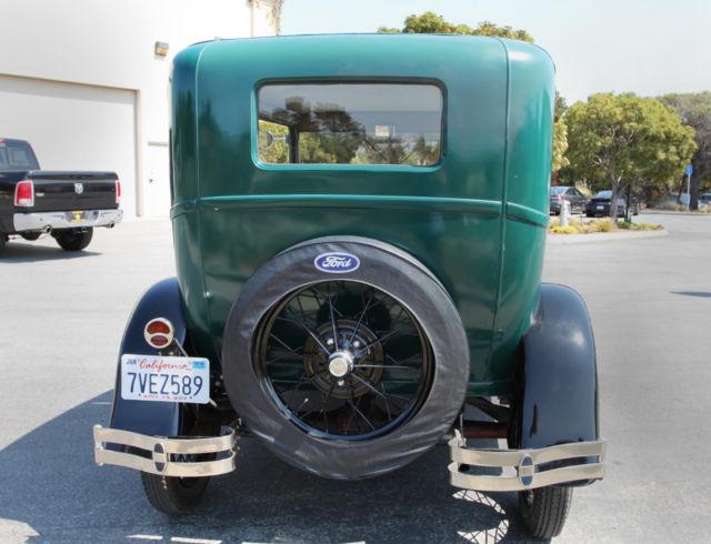 1929 model a ford tudor sedan 32 ford flathead hot rod scta