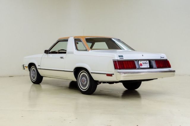 1978 ford fairmont futura 37955 miles polar white coupe 200 ci 3-spd auto