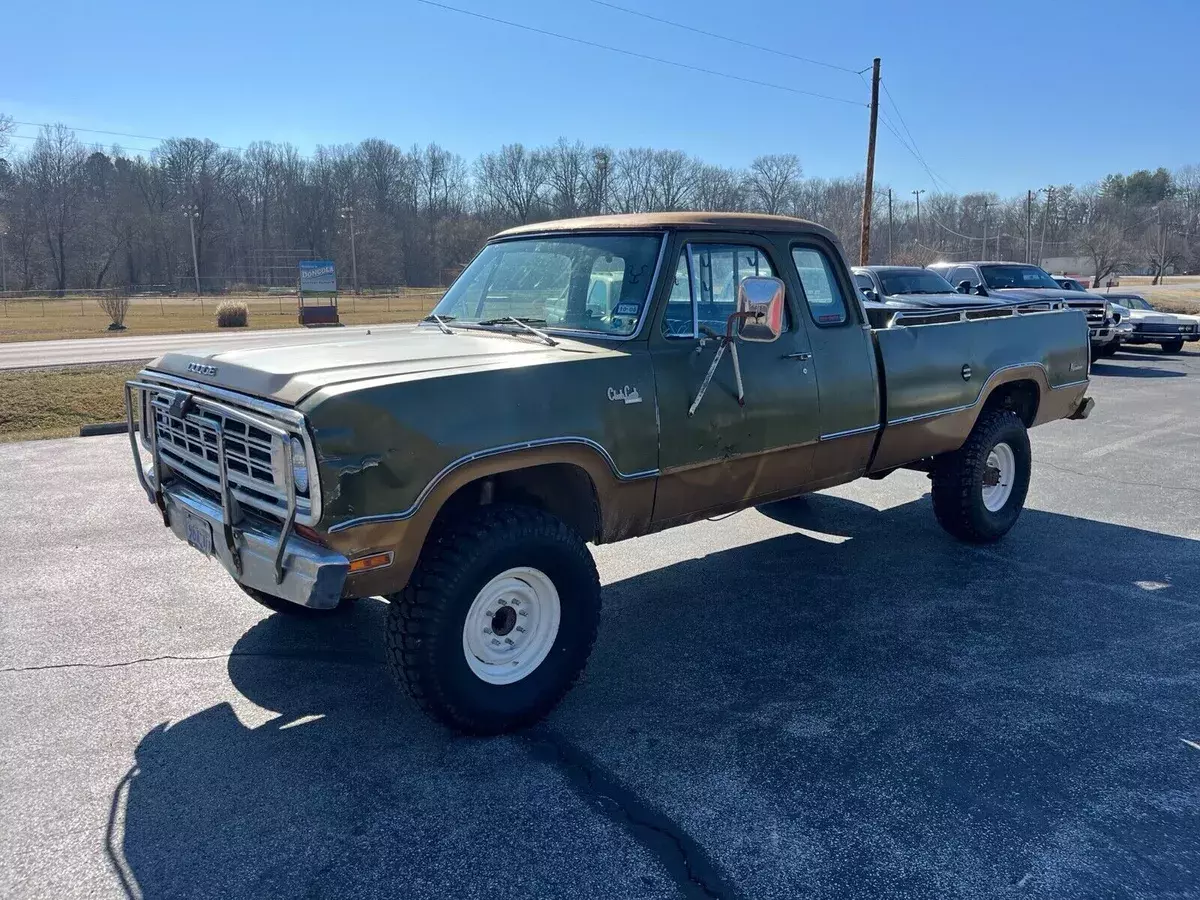 1975 dodge ram green d250