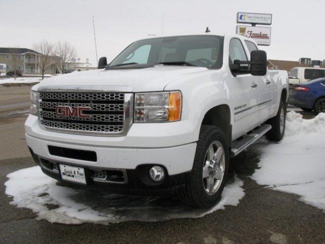 2012 gmc sierra 2500 4x4 crew cab denali for sale in logan, north dakota