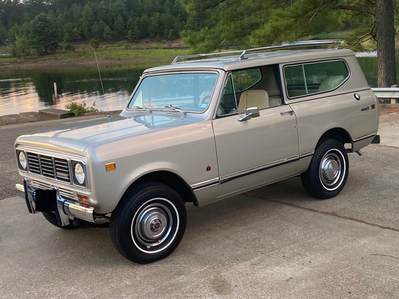 1976 international scout ii 107k original miles v8 runs and drives great
