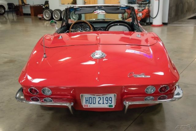 1965 corvette stingray manual 327 5-speed convertible