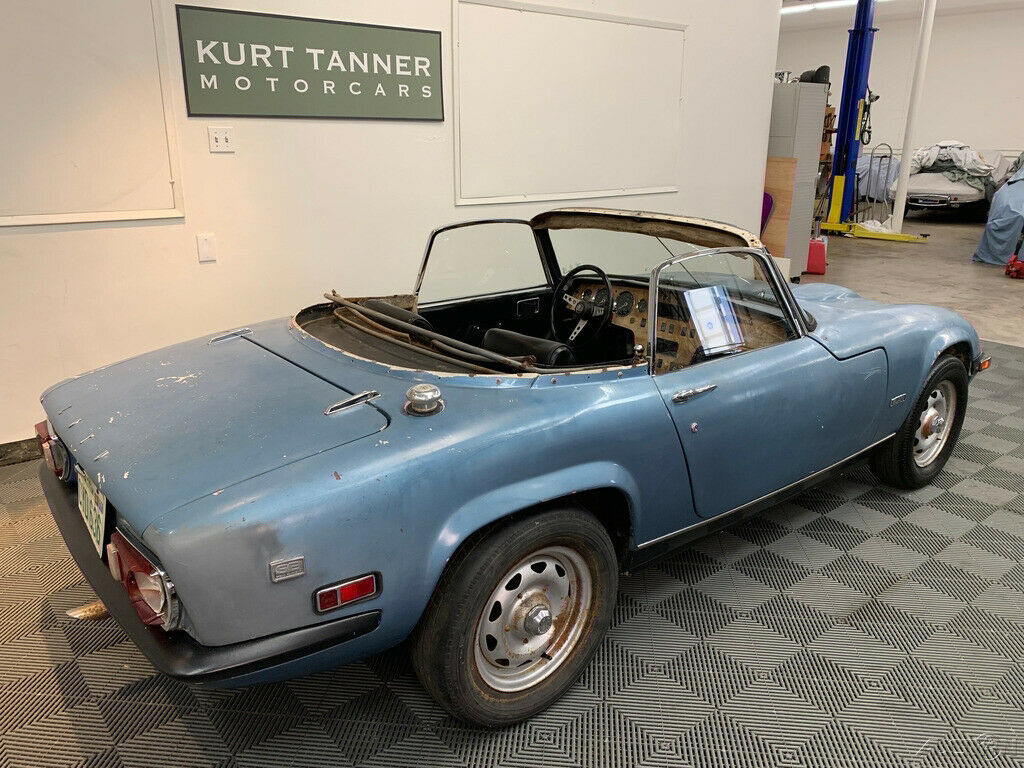 1971 lotus elan s4 se. excellent car for improvement. early car #0063k