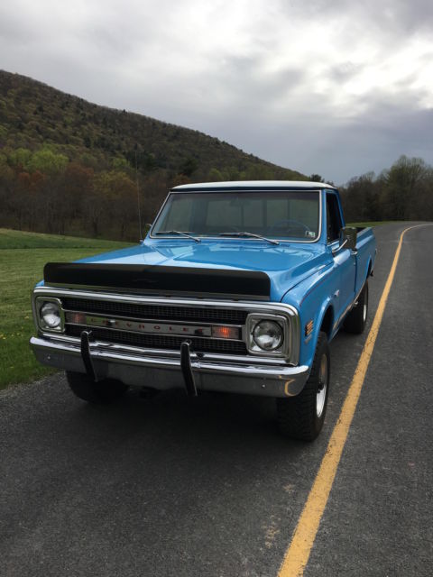 1969 chevrolet c/20 fleet side 4wd pick up, 20 year old full restoration