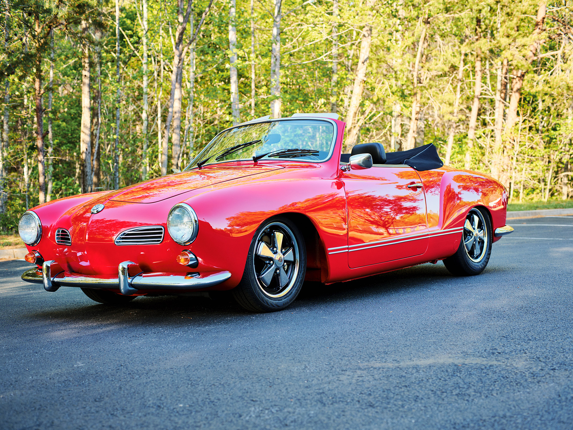 modified 1971 volkswagen karmann ghia convertible