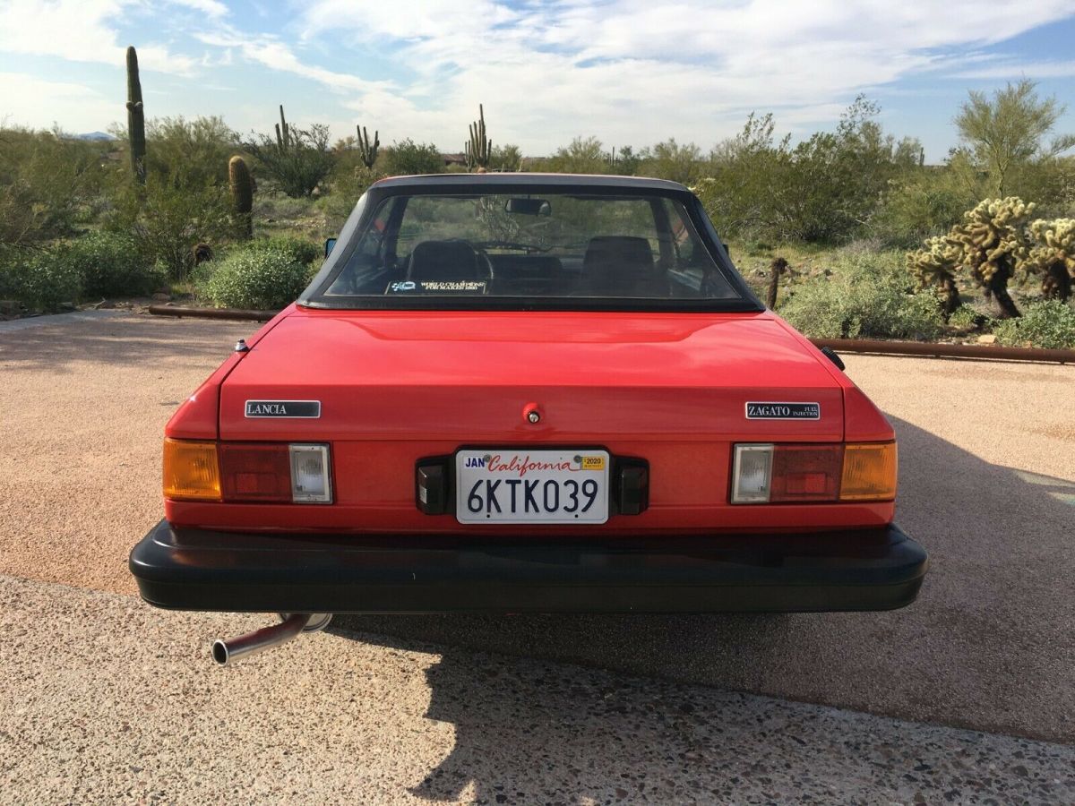 1981 lancia beta zegato, rust free survivor full maintenance records from new