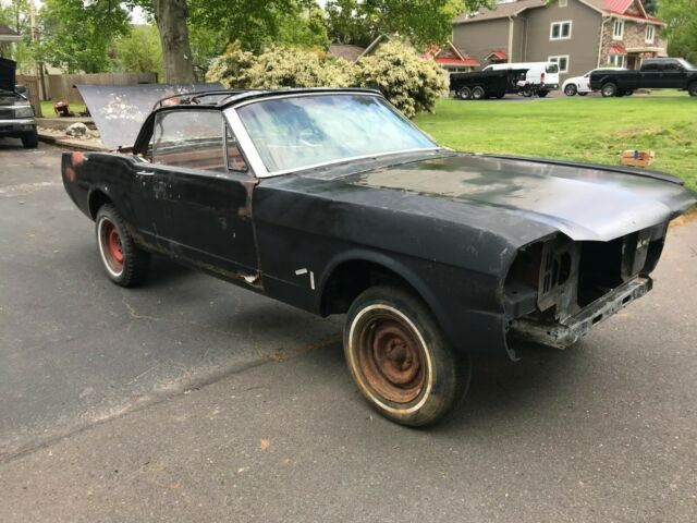 64 1/2 65 ford mustang convertible v8 3 speed manual wimbledon white true 64 1/2