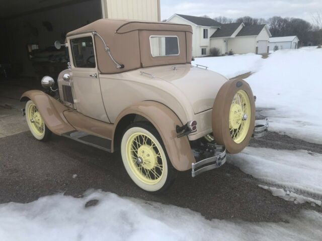 1929 ford model a sport coupe - henry's lady