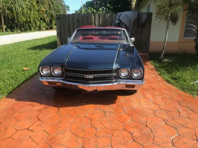 1970 chevrolet chevelle malibu concours v8 2dr convertible, 53k original miles!