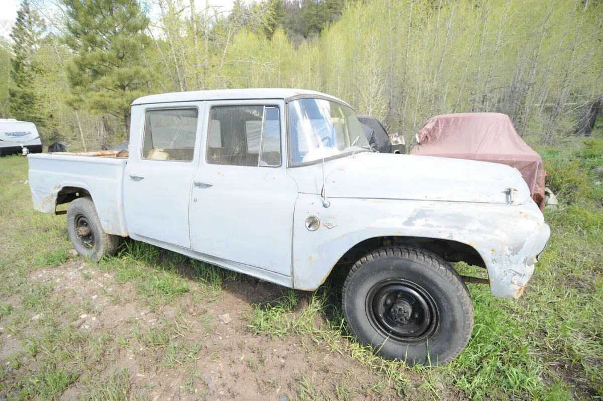 1962 international crew cab 4x4 truck