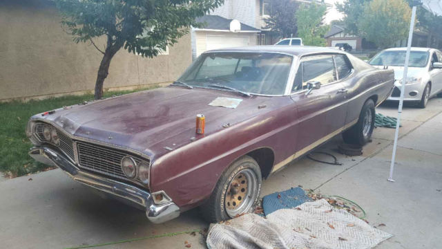 1968 ford galaxie 500 fast back