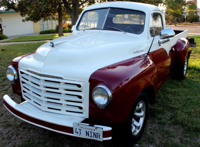 1949 studebaker c cab pickup truck with ford 302 v8 & automatic transmission