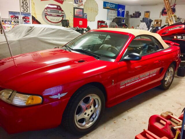 94 mustang cobra, real pace car #991, 42k mile, fully documented, *no reserve*