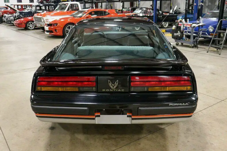 1988 pontiac firebird formula 17386 miles black hatchback 5.0l v8 5-speed manual