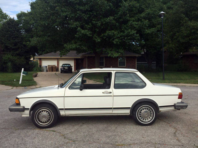 1984 mk1 volkswagen vw jetta coupe 8v gas manual 5 speed original all receipts