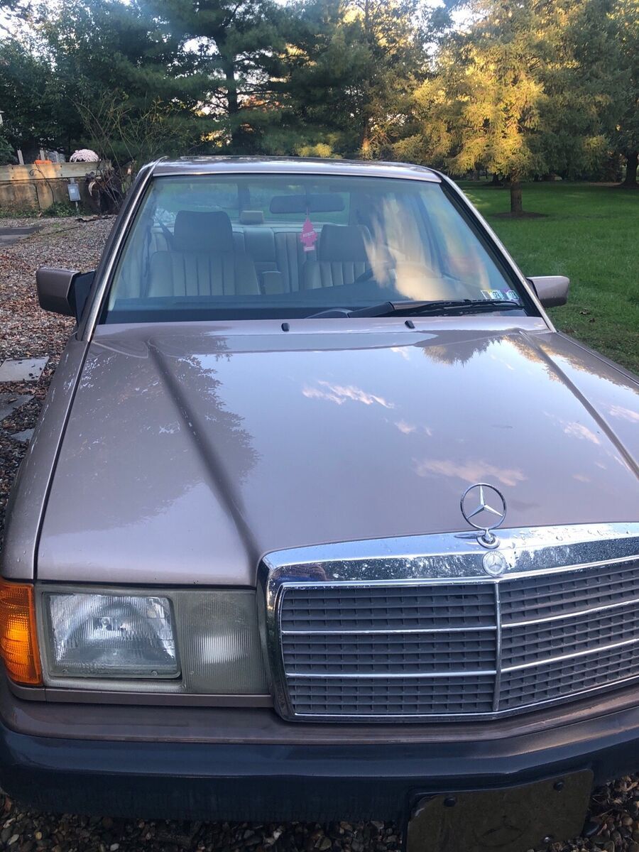 1993 mercedes-benz 190e sedan taupe e 2.3