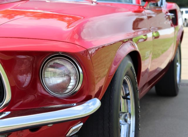 1969 ford mustang boss 429 street rod hot rod muscle car