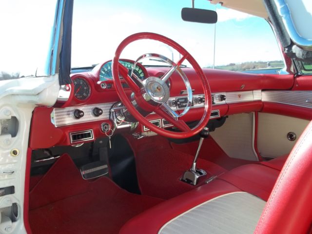 1955 ford thunderbird restomod show car