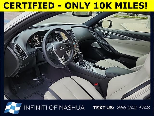 2022 infiniti q60 luxe awd