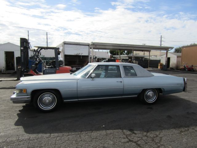 c 1975 cadillac deville coupe 8-cylinder gas automatic no reserve