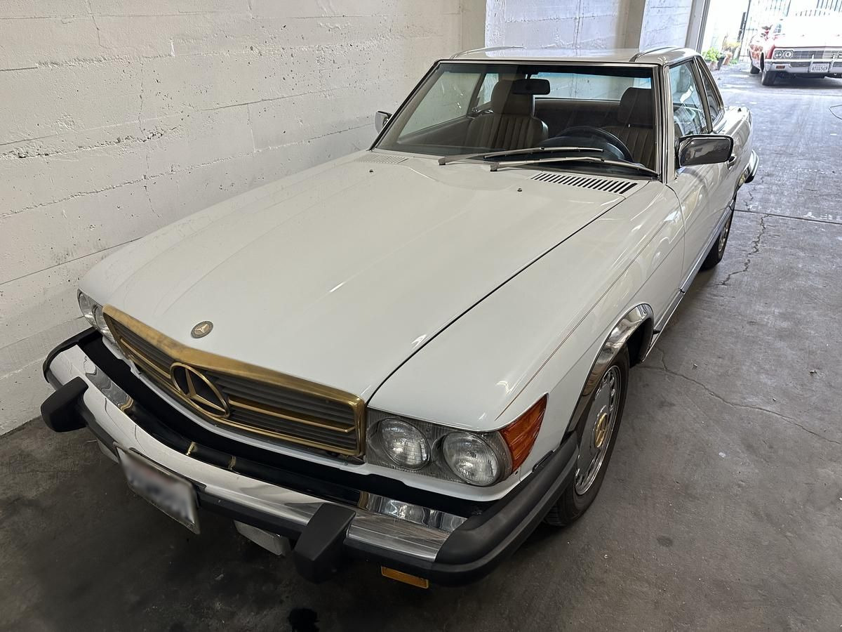 1989 mercedes-benz 560sl convertible