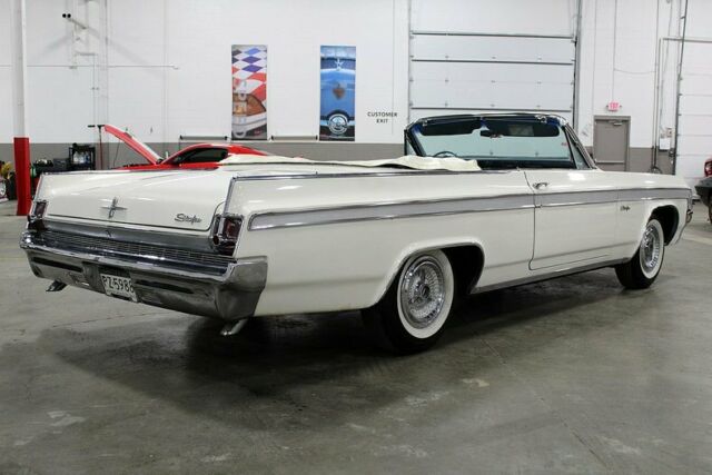 1963 oldsmobile starfire 13661 miles white convertible 394ci v8 automatic