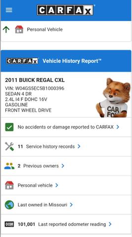 2011 buick regal cxl