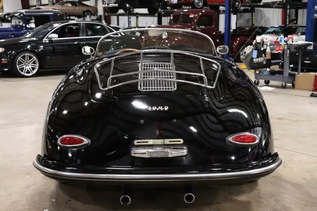 1957 porsche speedster 26142 miles black convertible 1915cc 4cyl 4 speed manual