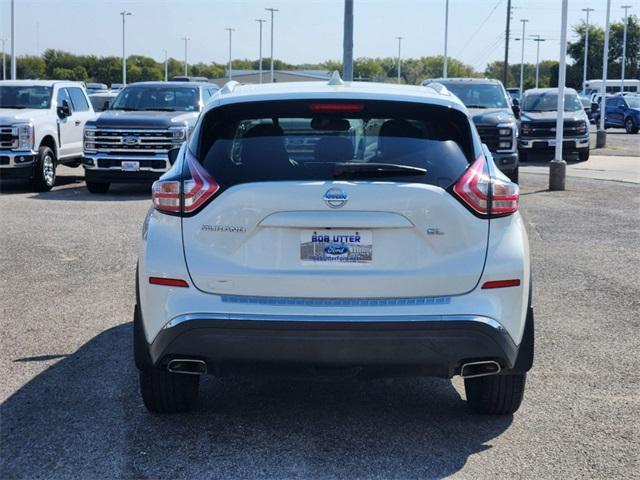 2018 nissan murano sl