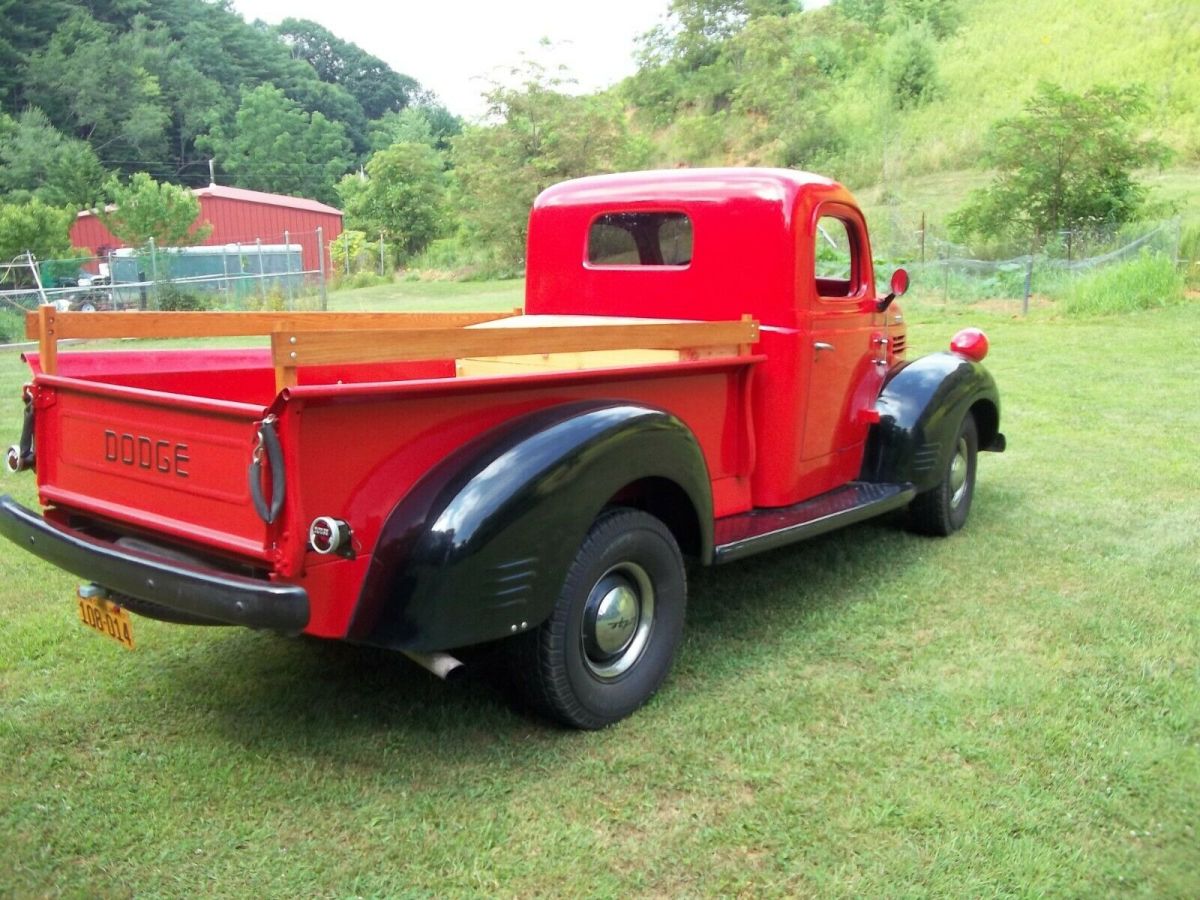 1947 dodge pickup, restored, nice daily driver, stock truck
