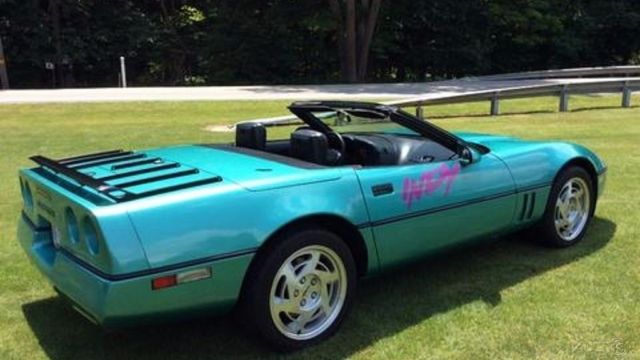 1990 chevrolet corvette 5.7l v8 16v, automatic, indy 500 pacecar replica