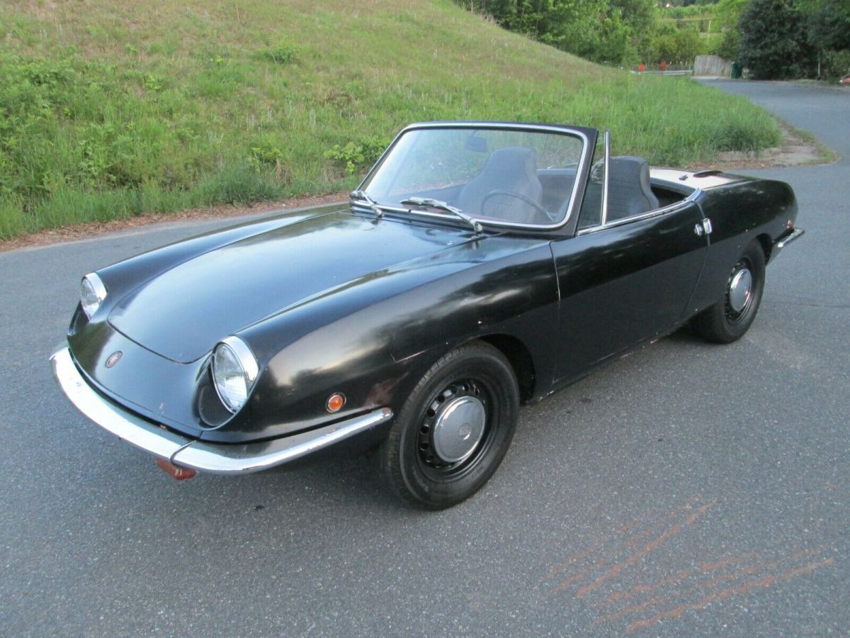 1968 fiat 850 spider 58k miles solid! runs drives ex! new complete brake system