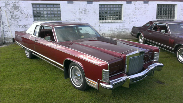 1977 lincoln continental town coupe - beautiful car, excellent driver