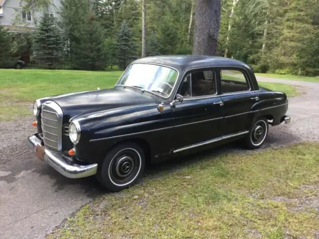 1960 mercedes 190 sedan gas ponton survivor 190sl