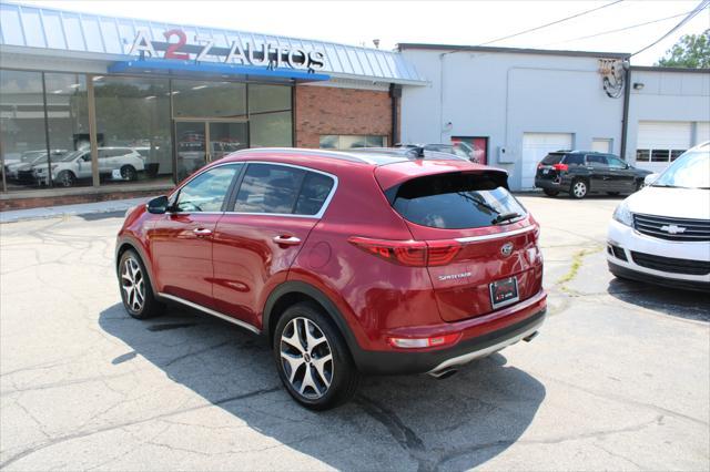 2017 kia sportage sx turbo